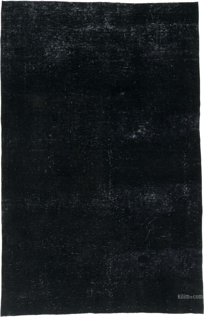 Overdyed Vintage El Dokuma Oryantal Halı - K0088222