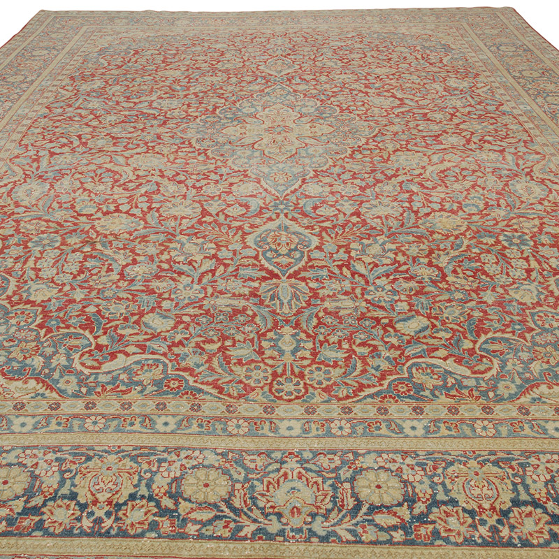 Alfombra Oriental Vintage Anudada a Mano - 286 cm x 379 cm - K0088224
