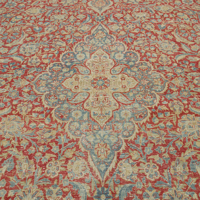 Alfombra Oriental Vintage Anudada a Mano - 286 cm x 379 cm - K0088224