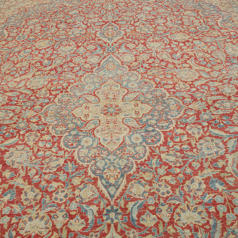 Alfombra Oriental Vintage Anudada a Mano - 286 cm x 379 cm - K0088224
