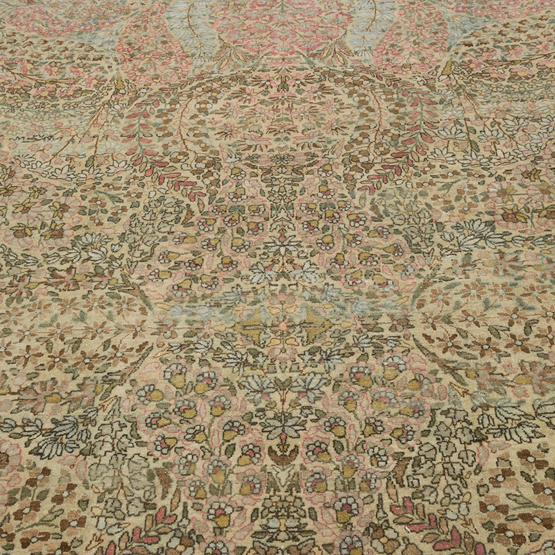 El Dokuma Vintage Halı - 269 cm x 355 cm - K0088225