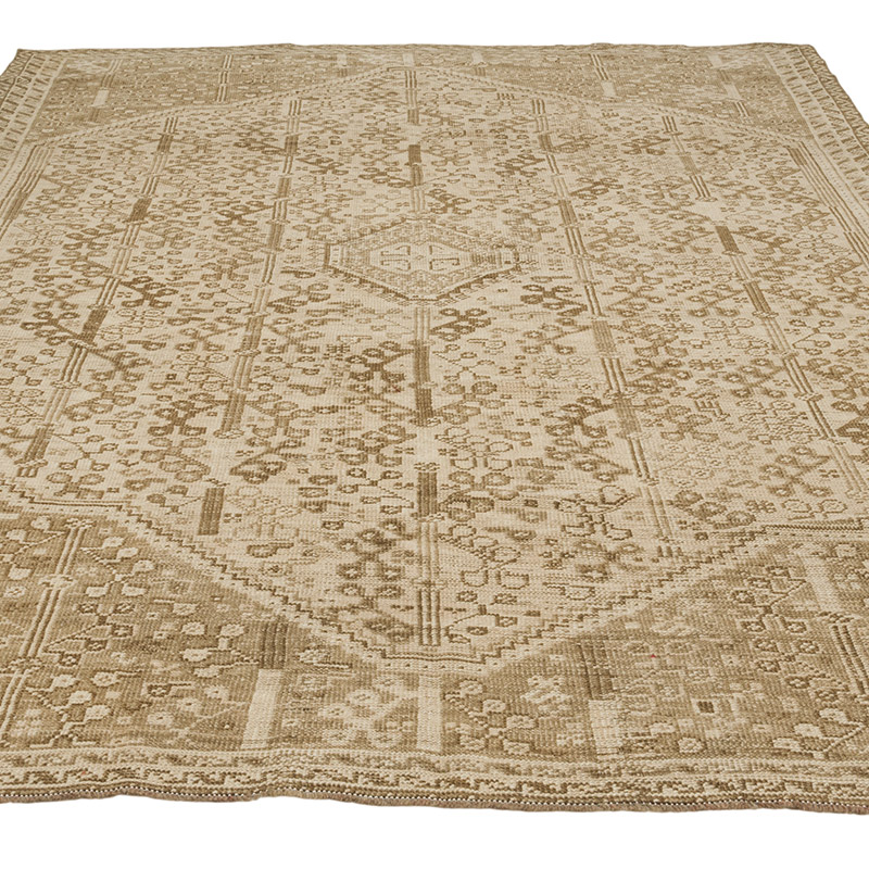 Vintage Turkish Hand-Knotted Rug - 6' 7" x 9' 5" (79" x 113") - K0088227