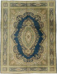 Vintage Turkish Hand-Knotted Rug - 8' 3" x 10' 7" (99" x 127")