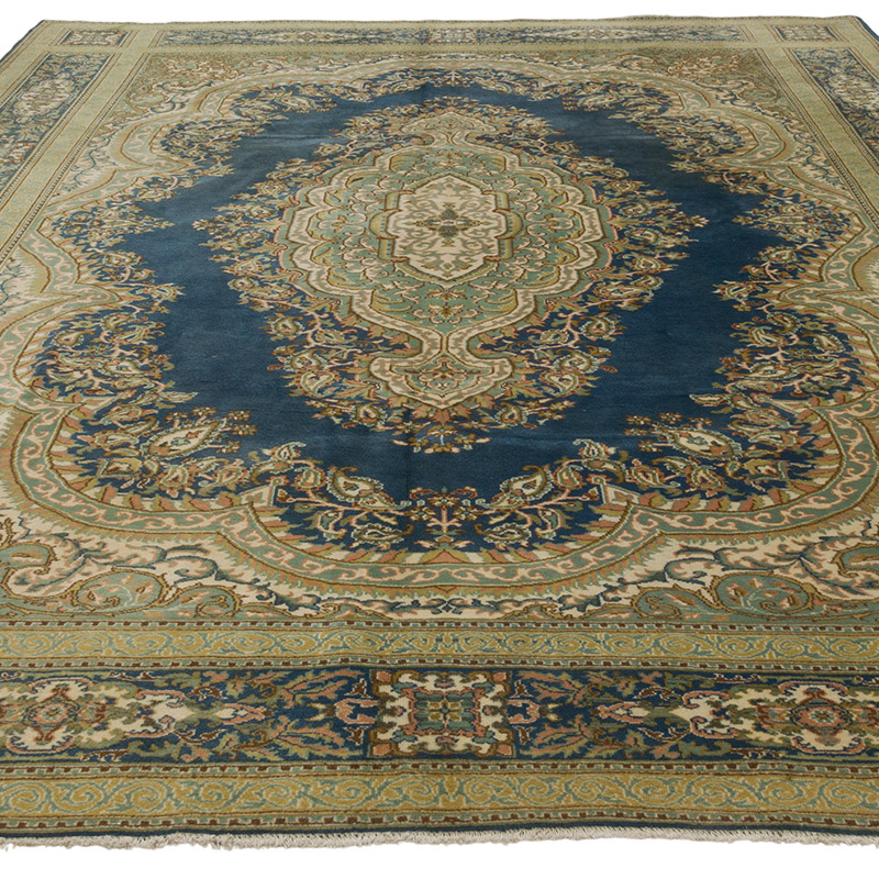 Vintage Turkish Hand-Knotted Rug - 8' 3" x 10' 7" (99" x 127") - K0088230
