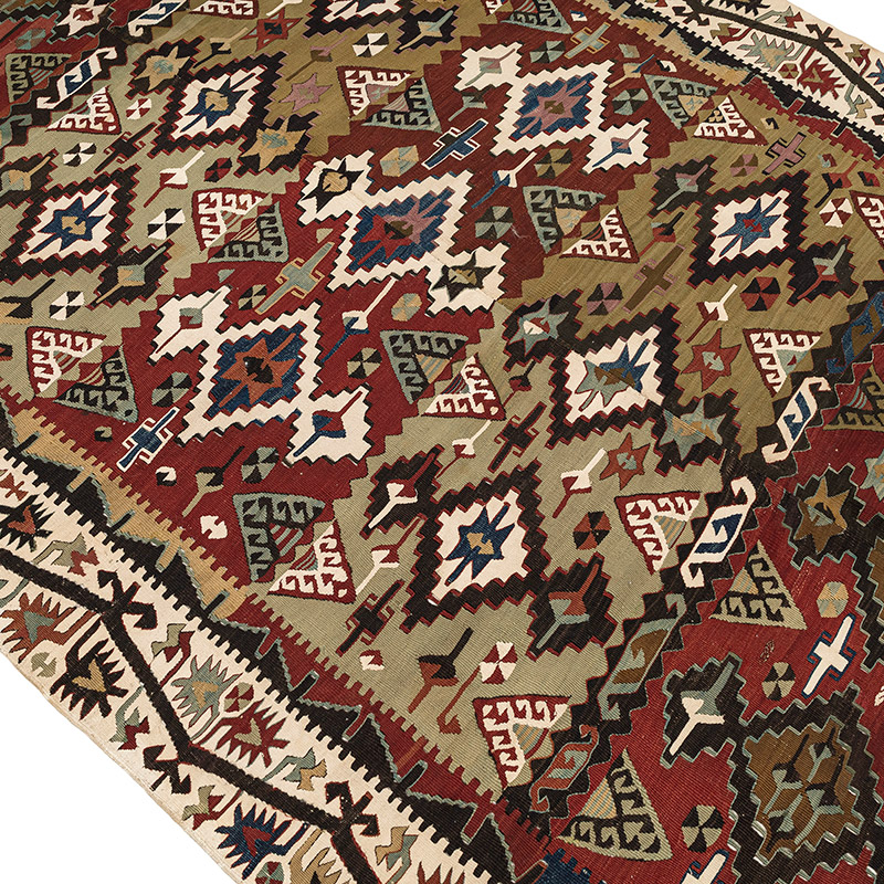 Antique Malatya Kilim Rug - K0088231