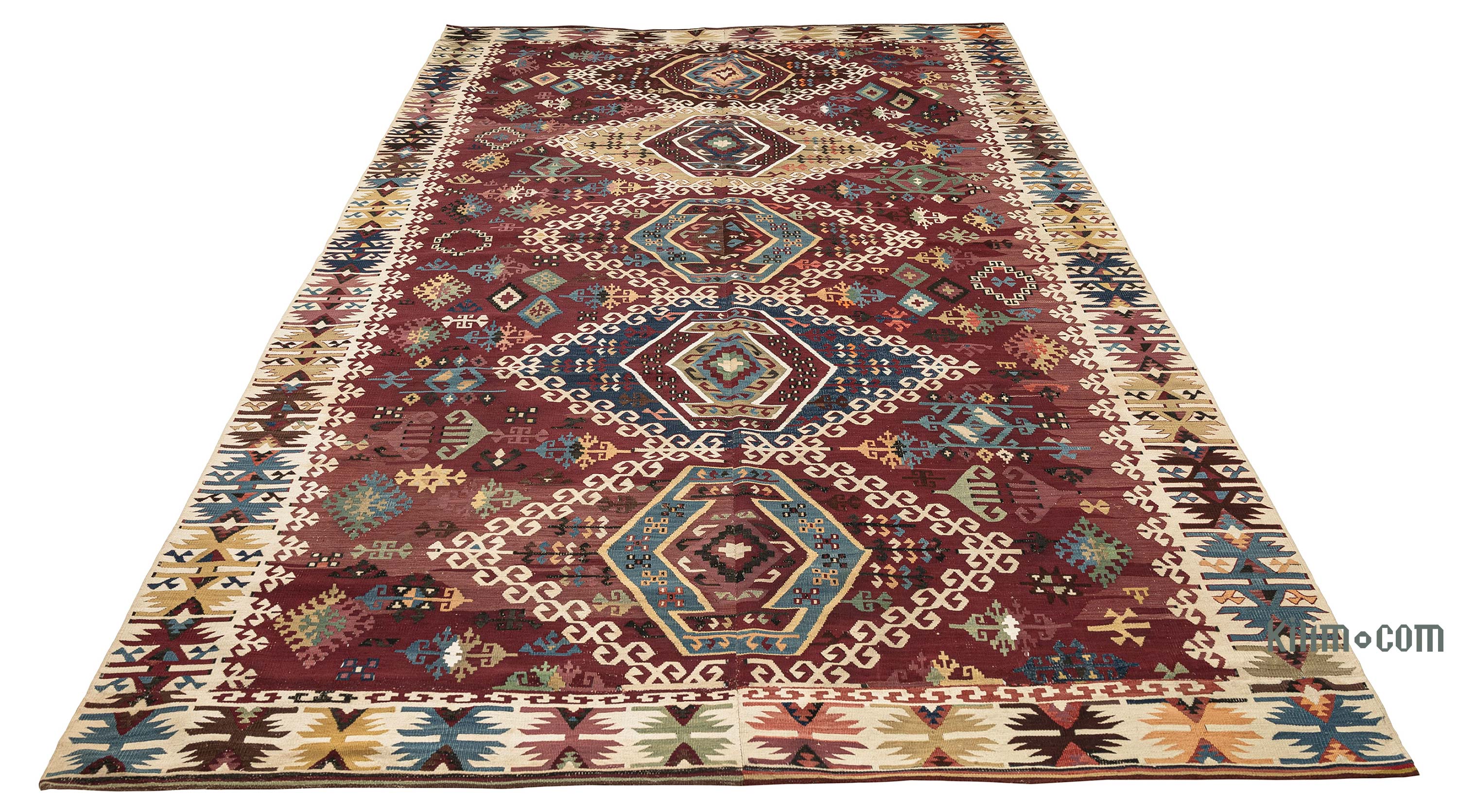 Antique Reyhanli Kilim Rug - K0088232