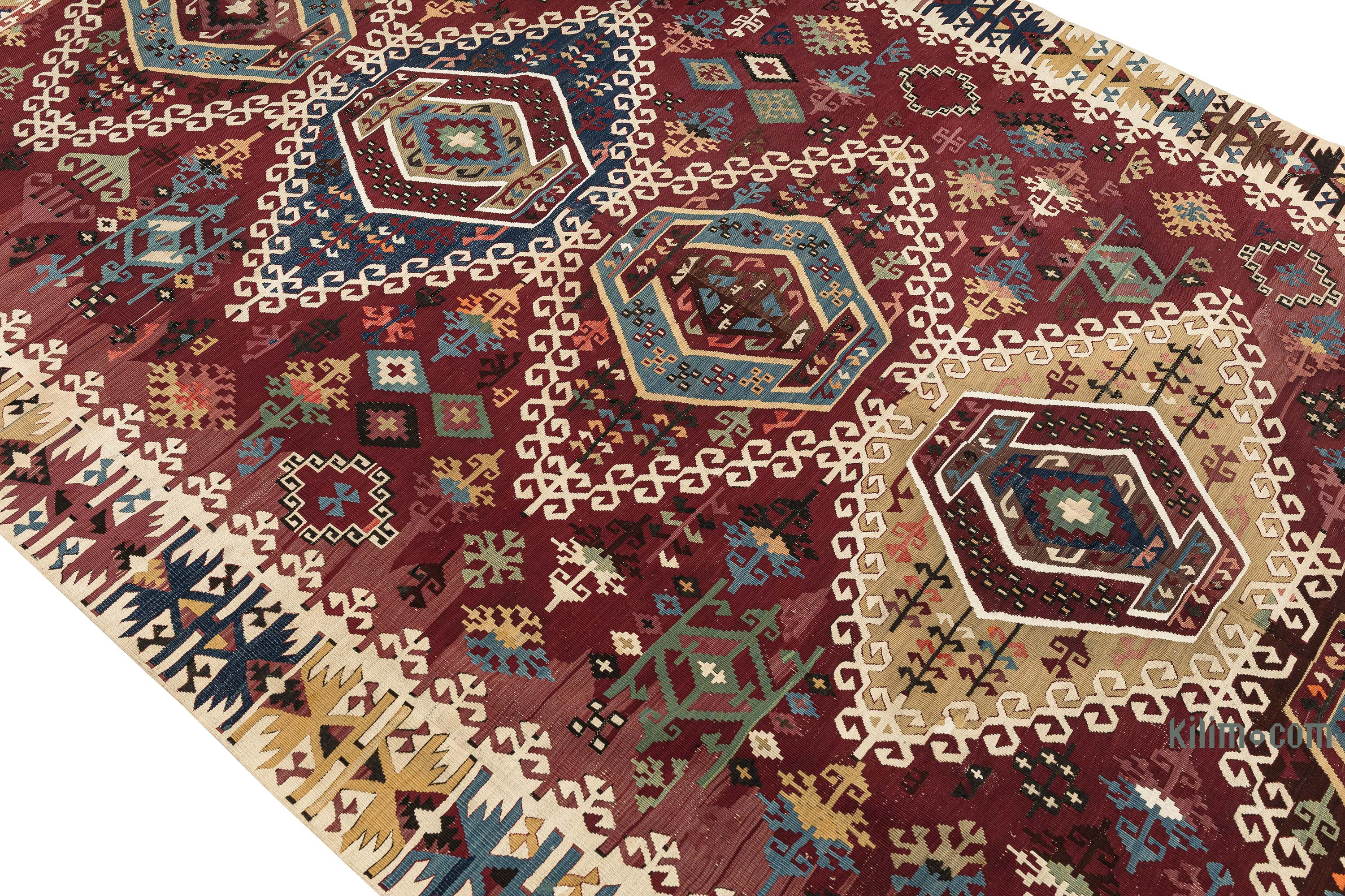 Antique Reyhanli Kilim Rug - K0088232
