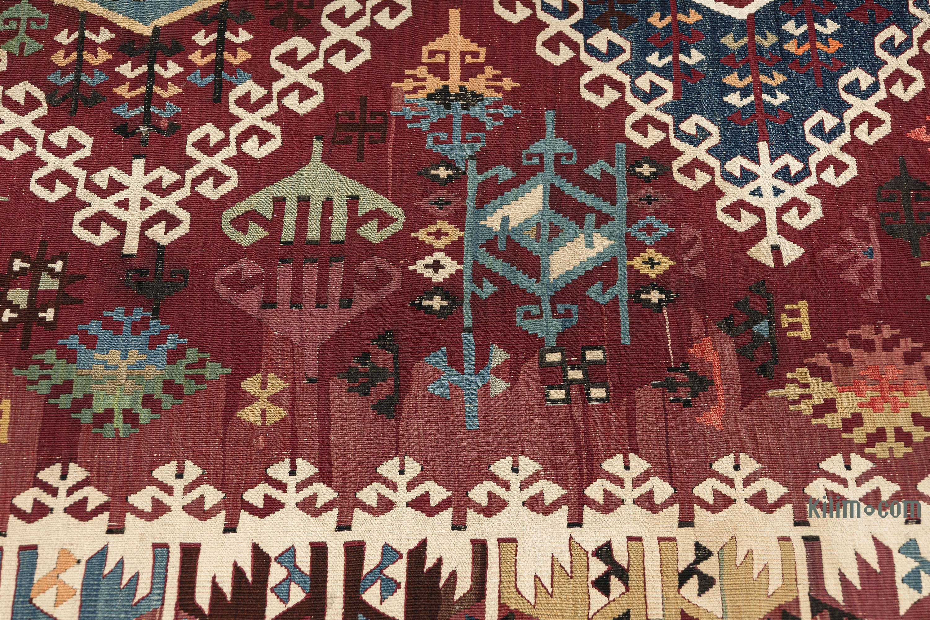 Antique Reyhanli Kilim Rug - K0088232
