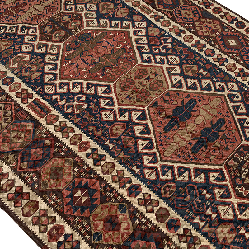 Antik Kağızman Kilimi - 167 cm x 392 cm - K0088237