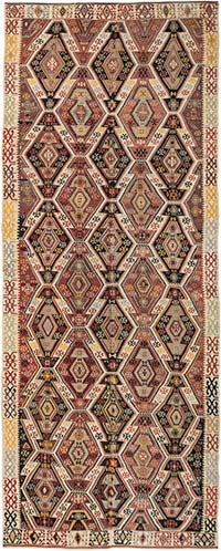Alfombra Kayseri Kilim Vintage - 155 cm x 393 cm