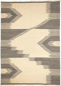 New Handwoven Turkish Kilim Rug - 8' 2" x 11' 6" (98" x 138")