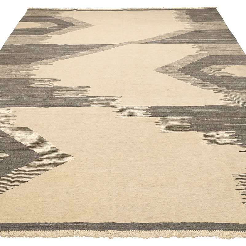 New Handwoven Turkish Kilim Rug - 8' 2" x 11' 6" (98" x 138") - K0088243