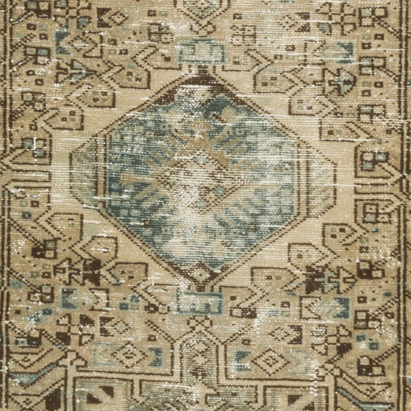 Corredora Anudada a Mano Oriental Vintage - 88 cm x 322 cm - K0088267