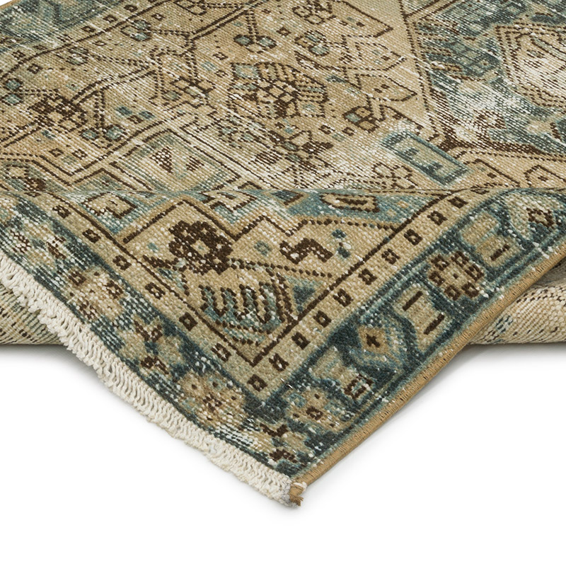 Corredora Anudada a Mano Oriental Vintage - 88 cm x 322 cm - K0088267