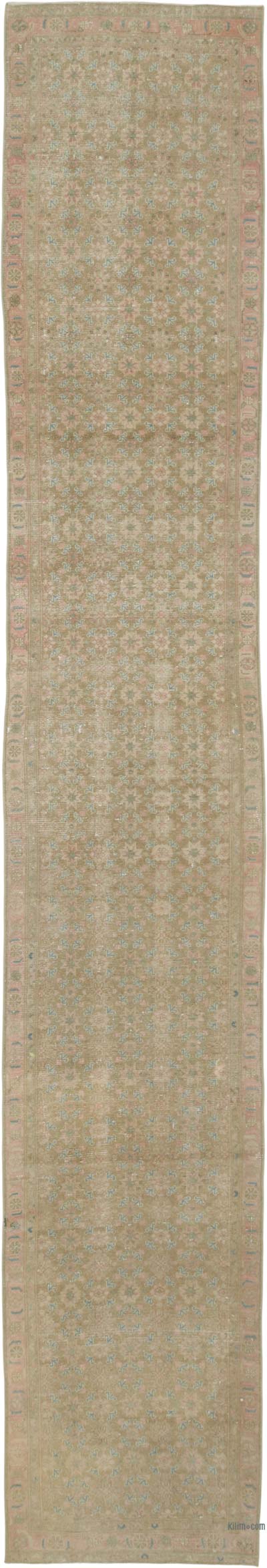 Vintage Anadolu Yolluk - 86 cm x 501 cm