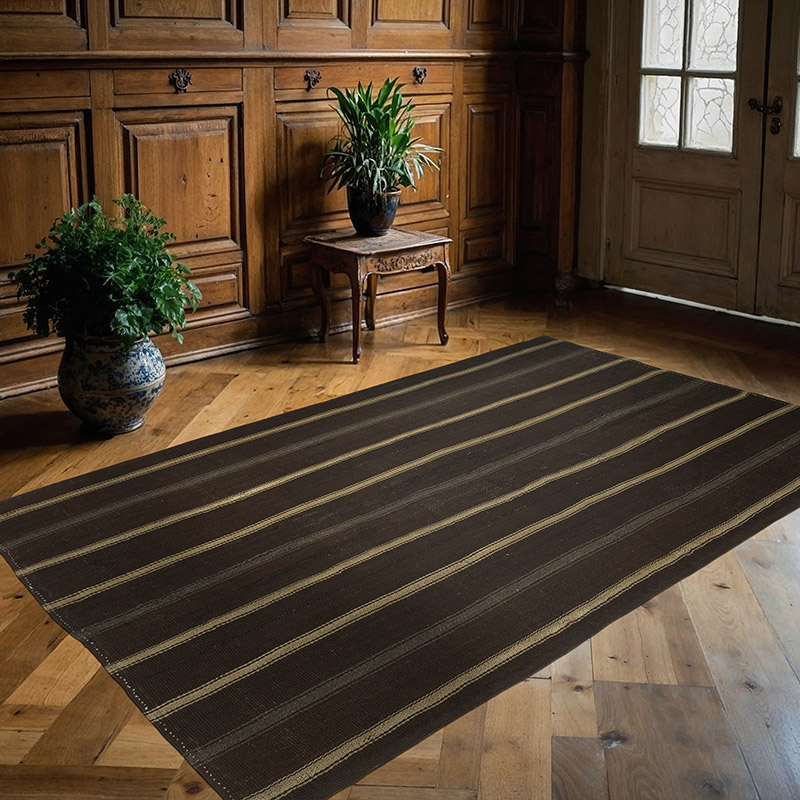 Alfombra Vintage Anatolian Kilim - 148 cm x 233 cm - K0088278
