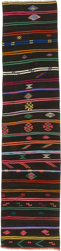 Corredor Vintage Anatolian Kilim - 86 cm x 363 cm