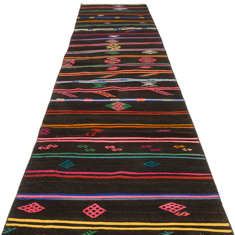 Vintage Anadolu Kilim Yolluk - 86 cm x 363 cm - K0088282