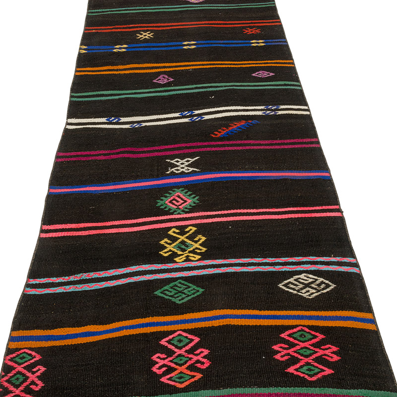 Vintage Anadolu Kilim Yolluk - 86 cm x 363 cm - K0088282