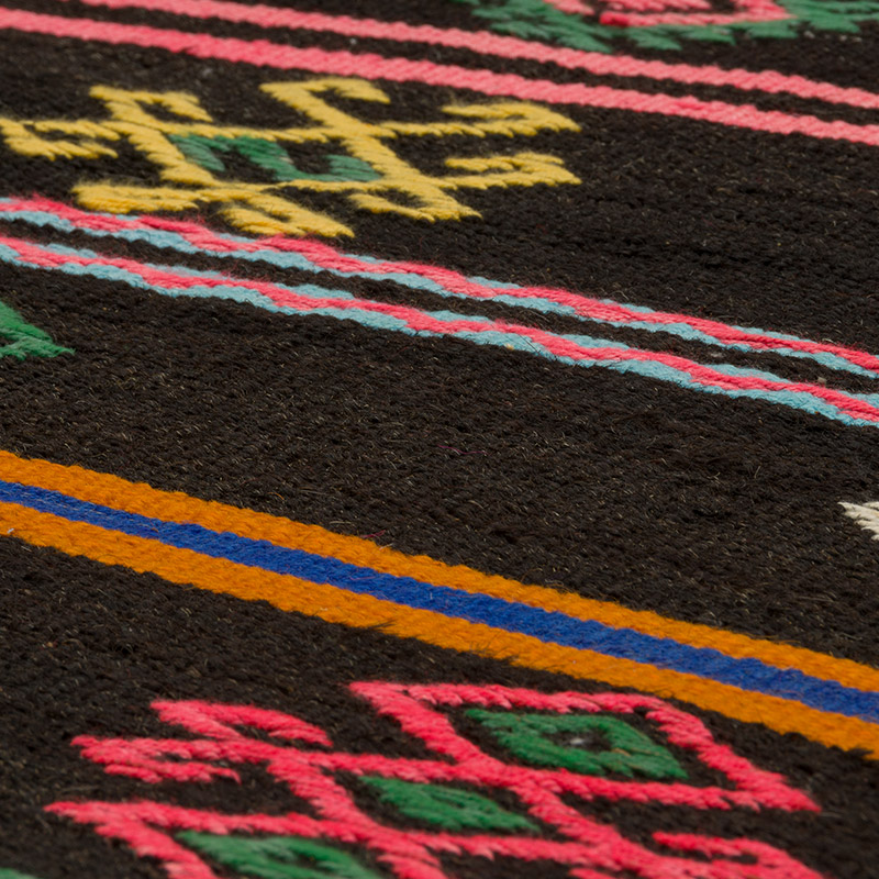 Vintage Anadolu Kilim Yolluk - 86 cm x 363 cm - K0088282