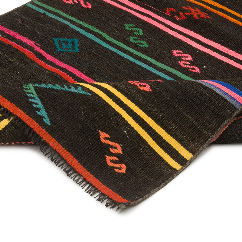 Vintage Anadolu Kilim Yolluk - 86 cm x 363 cm - K0088282