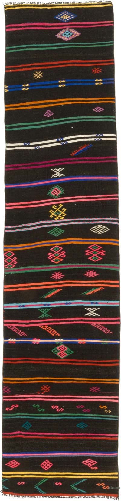 Corredor Vintage Anatolian Kilim - 86 cm x 363 cm