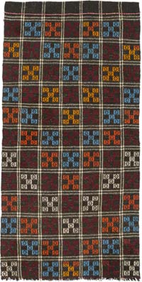 Vintage Anadolu Cicim - 125 cm x 246 cm