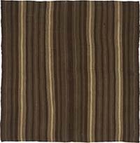 Vintage Anatolian Kilim Rug - 6' 1" x 6' 3" (73" x 75")