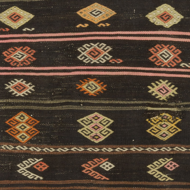 Vintage Anatolian Kilim Runner - 3' 1" x 12' 5" (37" x 149") - K0088293