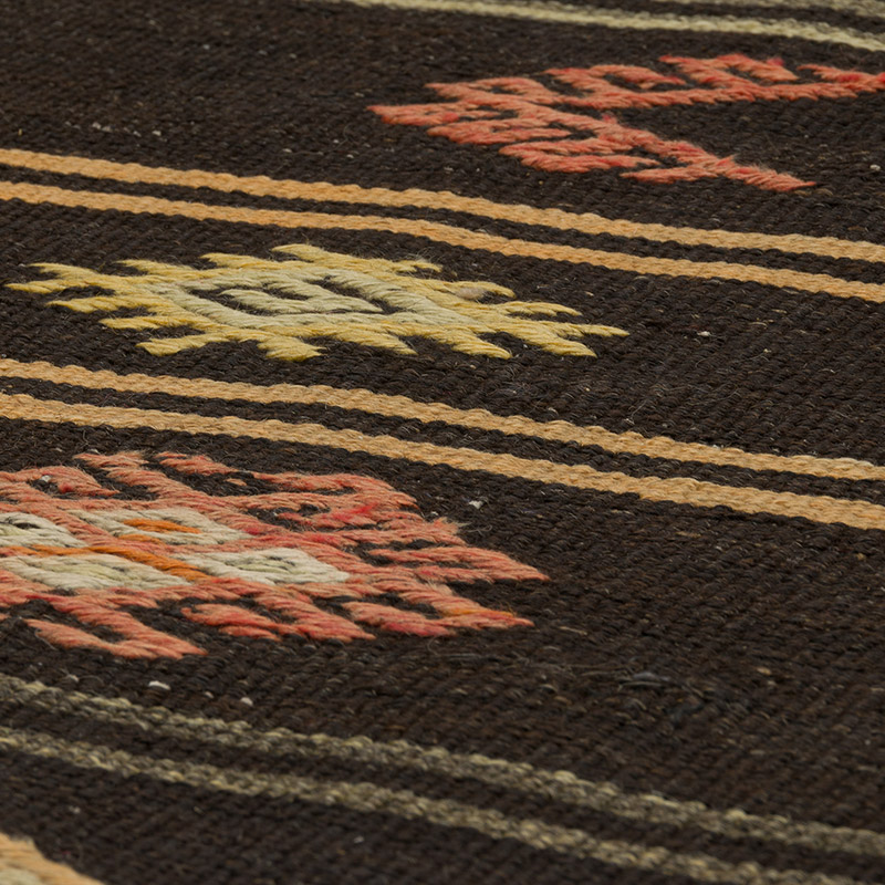 Vintage Anatolian Kilim Runner - 3' 1" x 12' 5" (37" x 149") - K0088293