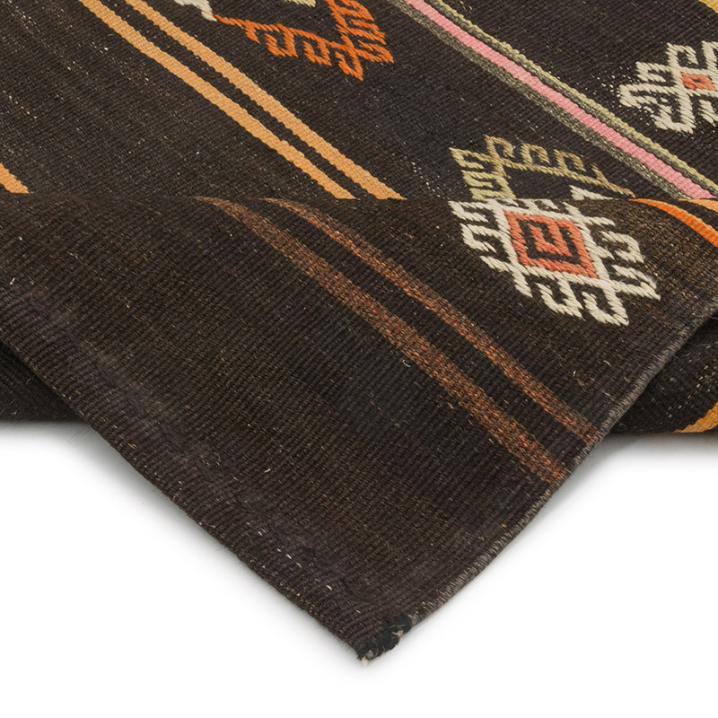 Vintage Anatolian Kilim Runner - 3' 1" x 12' 5" (37" x 149") - K0088293