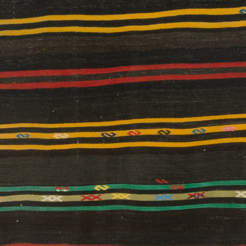 Vintage Anatolian Kilim Runner - 3' 4" x 11' 6" (40" x 138") - K0088294