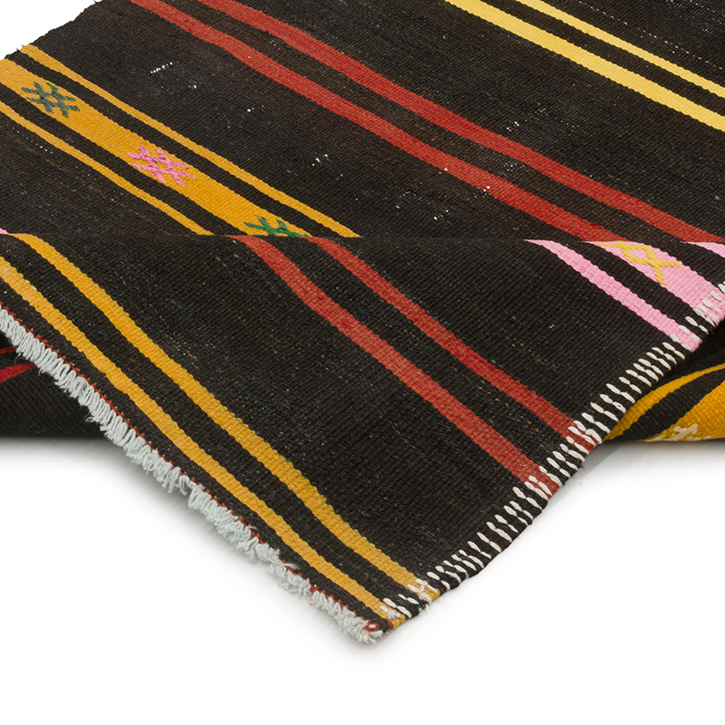 Vintage Anatolian Kilim Runner - 3' 4" x 11' 6" (40" x 138") - K0088294