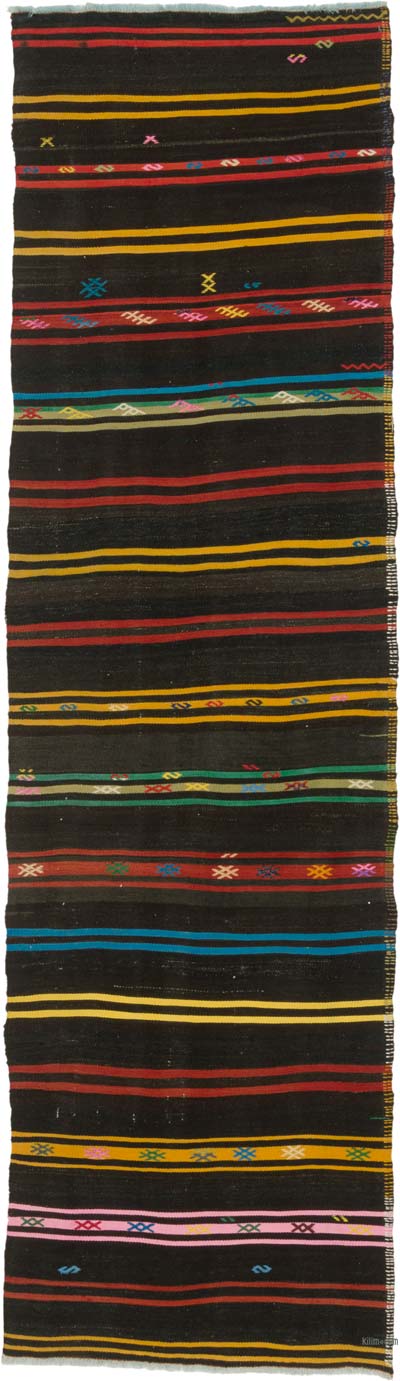 Corredor Vintage Anatolian Kilim - 102 cm x 351 cm