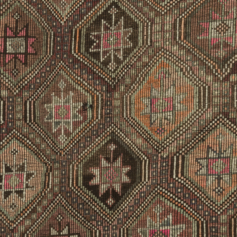 Vintage Anatolian Jijim Rug - 5' 6" x 10' 8" (66" x 128") - K0088297