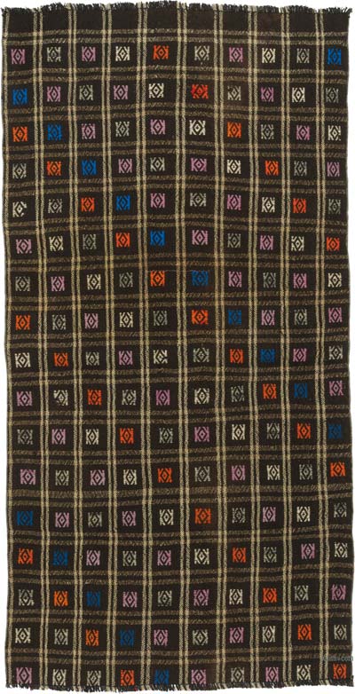 Vintage Anadolu Cicim - 123 cm x 233 cm