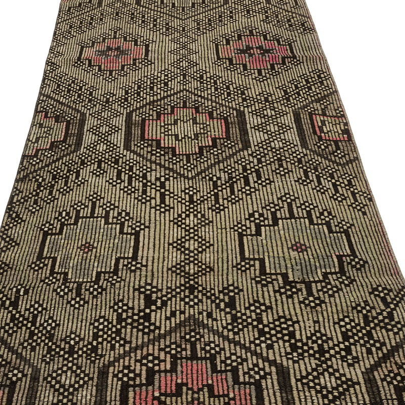 Corredor Vintage de Anatolia Jijim - 102 cm x 370 cm - K0088302
