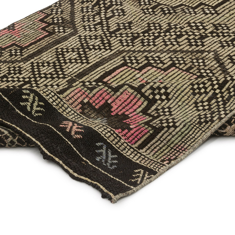 Corredor Vintage de Anatolia Jijim - 102 cm x 370 cm - K0088302