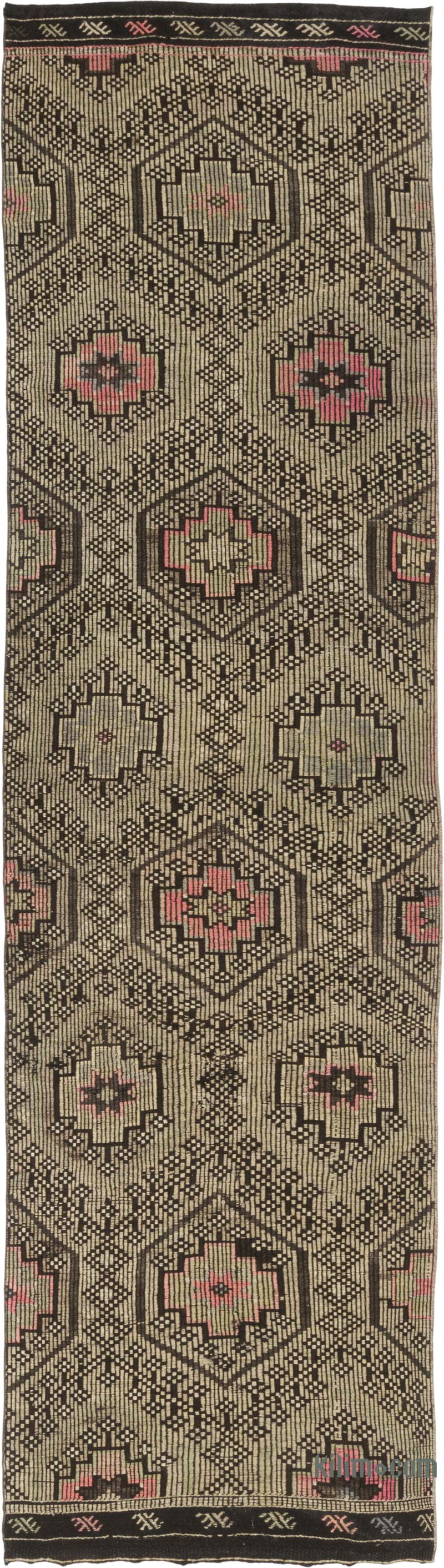 Corredor Vintage de Anatolia Jijim - 102 cm x 370 cm - K0088302