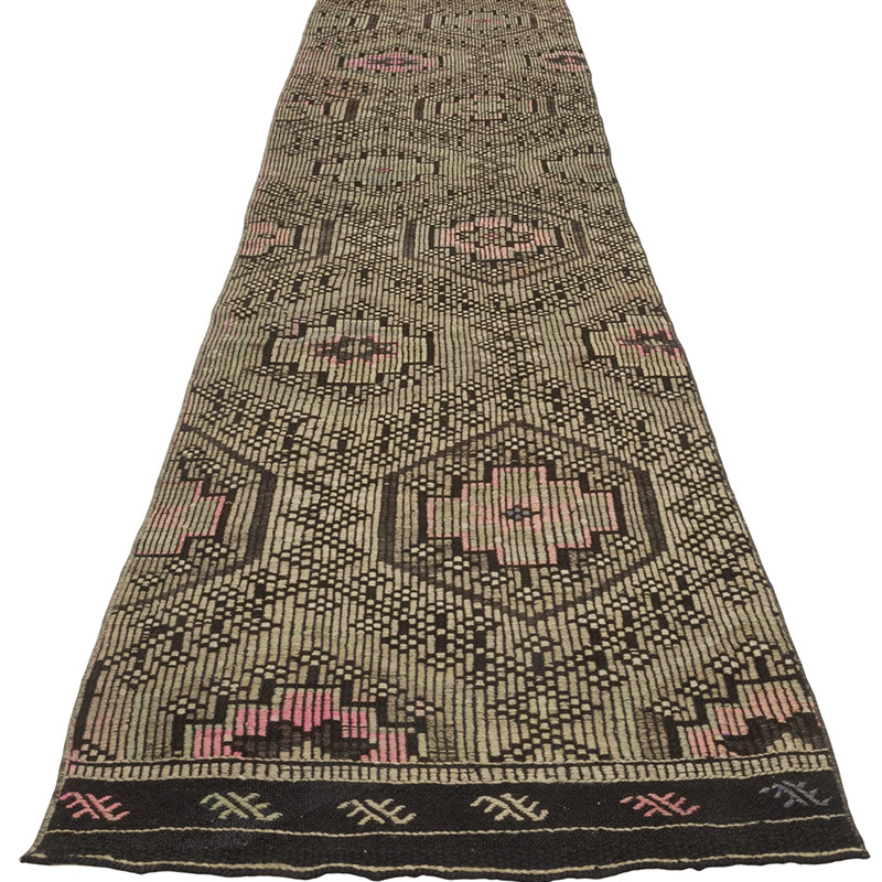 Vintage Anadolu Cicim Yolluk - 84 cm x 370 cm - K0088308