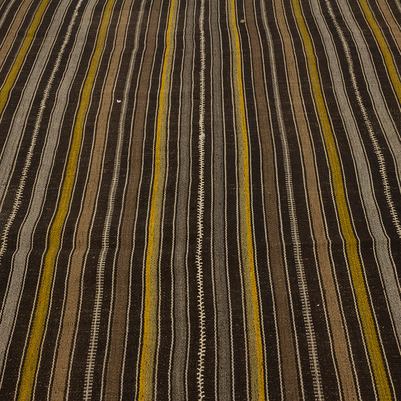 Alfombra Vintage Anatolian Kilim - 211 cm x 236 cm - K0088311