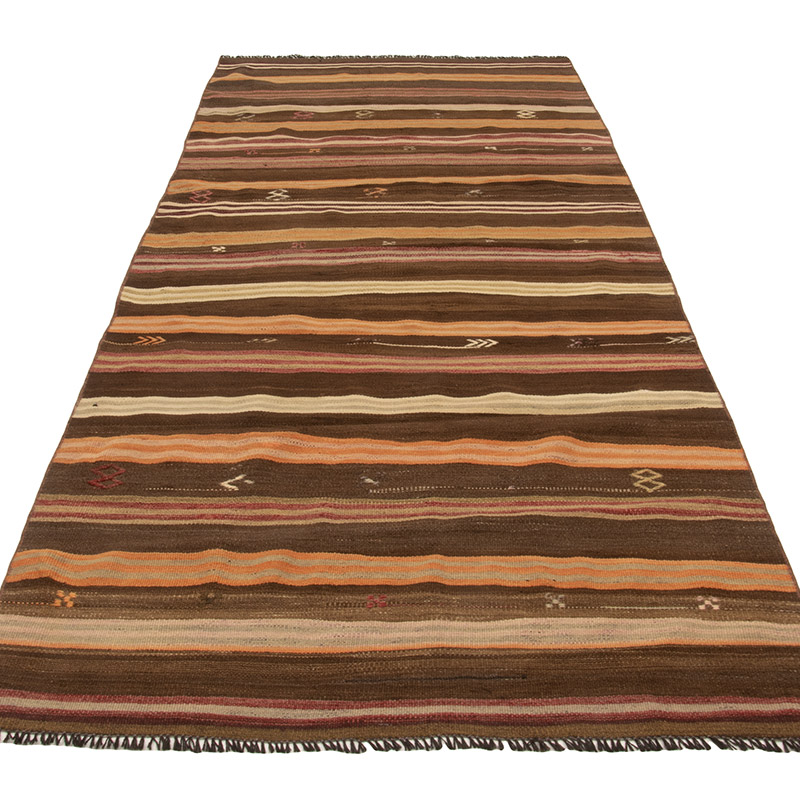 Vintage Anadolu Kilim Yolluk - 106 cm x 276 cm - K0088342