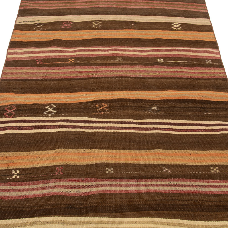 Vintage Anadolu Kilim Yolluk - 106 cm x 276 cm - K0088342