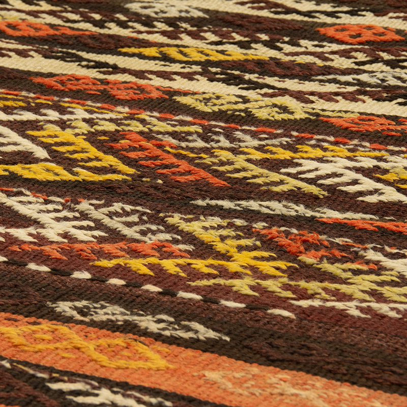 Vintage Anadolu Kilim - 140 cm x 276 cm - K0088346