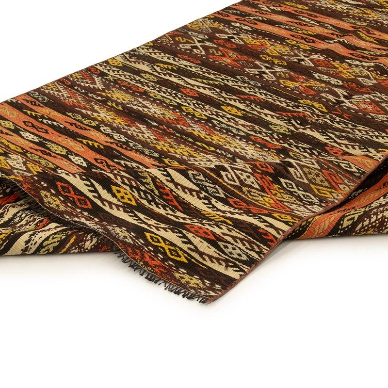 Vintage Anadolu Kilim - 140 cm x 276 cm - K0088346
