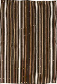 Vintage Anatolian Kilim Rug - 6' 9" x 9' 9" (81" x 117")