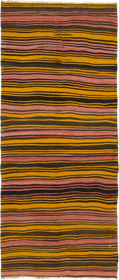 Vintage Anadolu Kilim - 155 cm x 358 cm