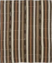 Vintage Anatolian Kilim Rug - 6'  x 7' 3" (72" x 87")
