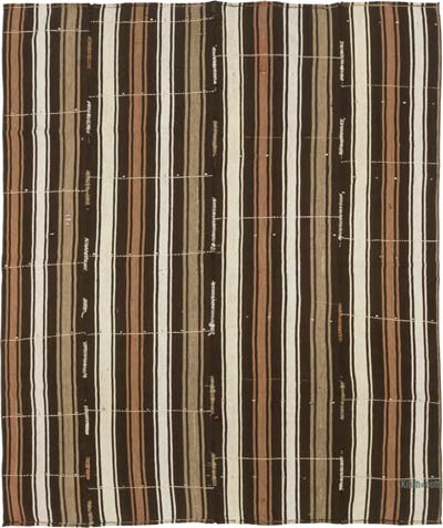 Vintage Anatolian Kilim Rug - 6'  x 7' 3" (72" x 87")