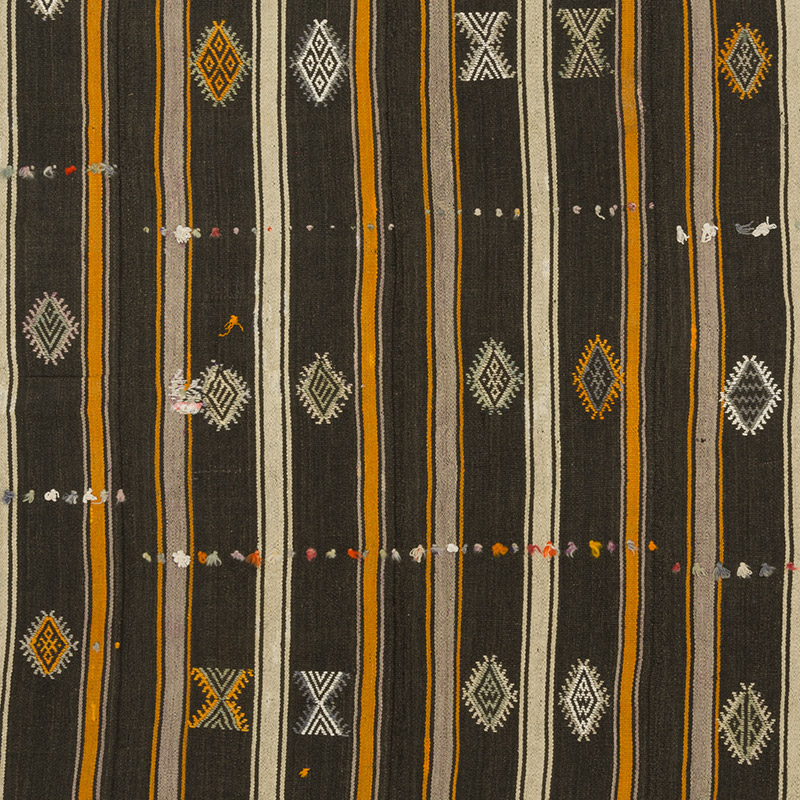 Alfombra Vintage Anatolian Kilim - 180 cm x 204 cm - K0088367